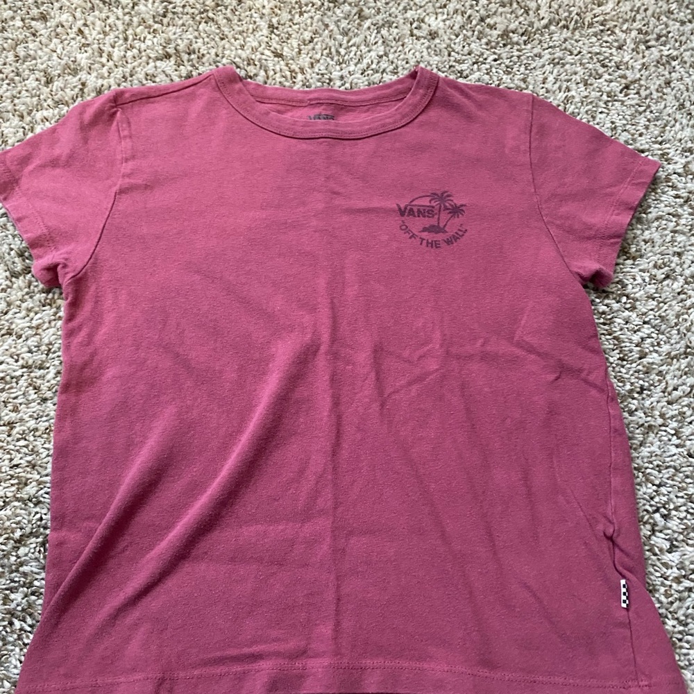 Vans Pink Graphic T-Shirt